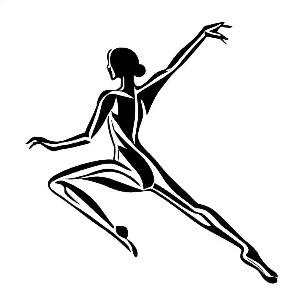 Dancer coloring pages